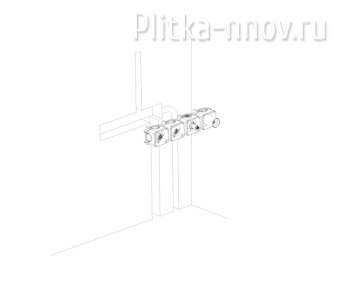 Icon 3009CB Встраиваемый комплект для ванны Icon 3009CB Встраиваемый комплект для ванны