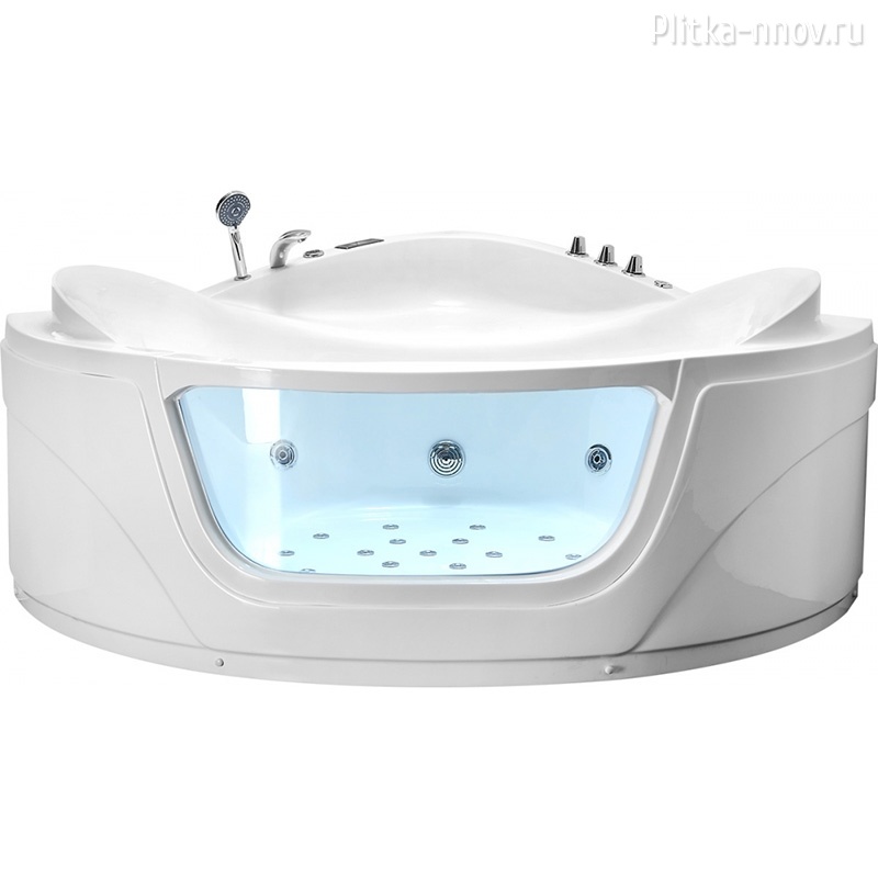 G9247 K 165х165 Акриловая ванна с гидромассажем Gemy G9247 K 165х165 Акриловая ванна с гидромассажем Gemy
