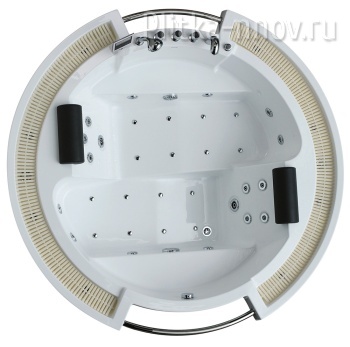 G9060 K 210х210 Акриловая ванна с гидромассажем Gemy
