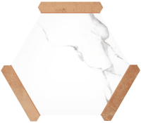 Menorca Calacatta 22х25 Керамогранит Monopole