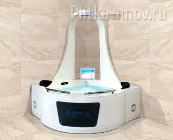 G9070 O 170х170 Акриловая ванна с гидромассажем Gemy