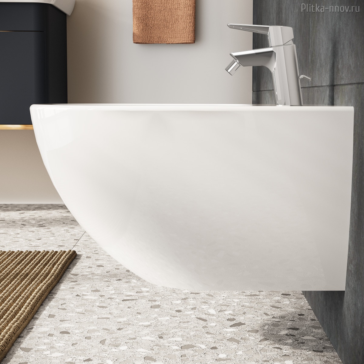 Sento 4338B003-1046 Vitra биде подвесное Sento 4338B003-1046 Vitra биде подвесное