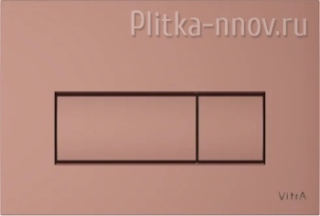 Root Square 740-2340 мягкая медь глянец Vitra кнопка смыва