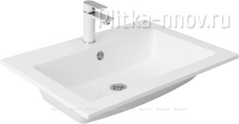 Электра 70х50 белая глянцевая Раковина мебельная Aquanet