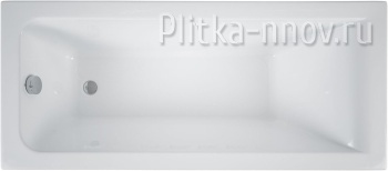 Aura 180x80 Акриловая ванна Aquanet с каркасом