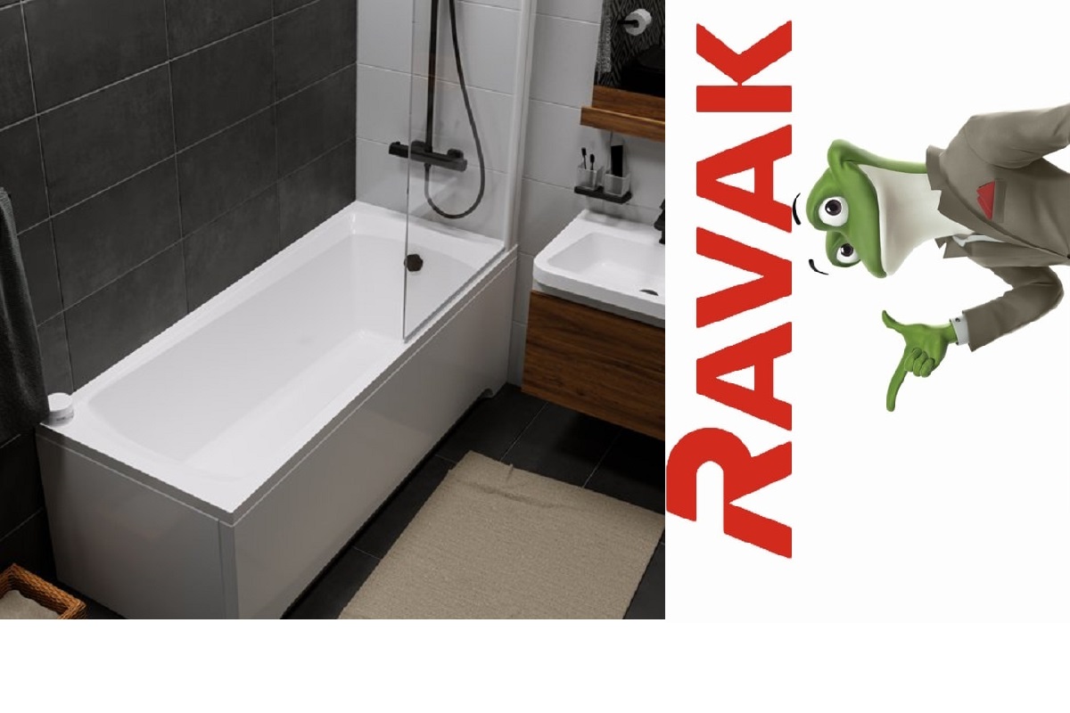 Domino Plus 170x75 Ravak Чешская акриловая ванна! 