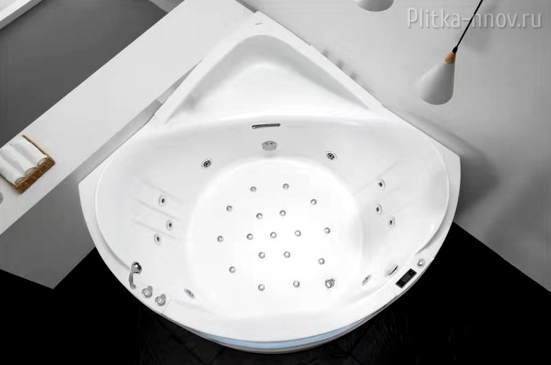G9247 K 165х165 Акриловая ванна с гидромассажем Gemy G9247 K 165х165 Акриловая ванна с гидромассажем Gemy