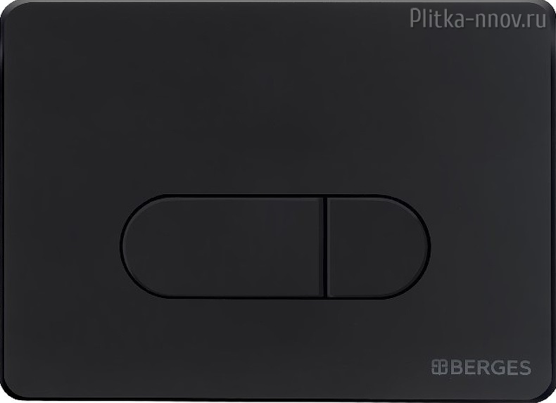 NOVUM D5 040035 BERGES Soft Touch черная кнопка смыва NOVUM D5 040035 BERGES Soft Touch черная кнопка смыва