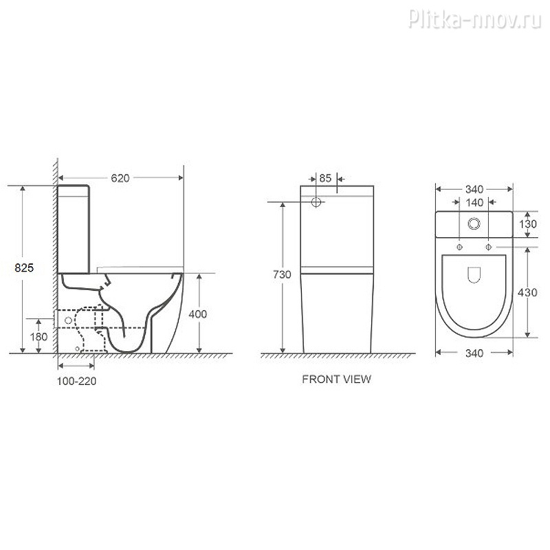 Merzbach 011 GL-WT 10000012089 Унитаз компакт WeltWasser Merzbach 011 GL-WT 10000012089 Унитаз компакт WeltWasser