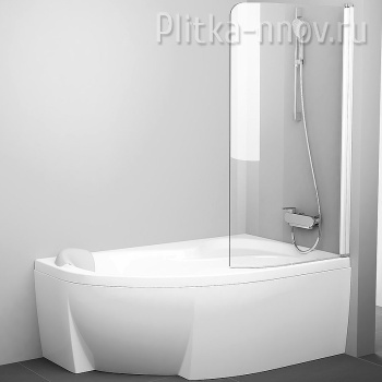 Rosa 160/170 L/R CVSK1 белый/транспарент Ravak
