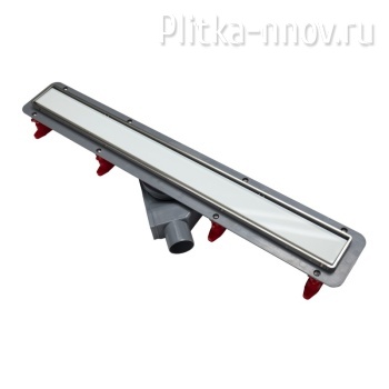 Деметра стекло белое 750 PN50575GLW Душевой лоток Point