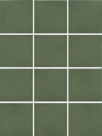 Бахия 9,8x9,8 KM1010G0050N зеленый глянцевый 29,8х39,8 из 12 частей керамогранит