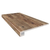 Ступень BG01 33x120 непол.(прямоугол.бортик)без насечек+Подступенок (14,5x120)