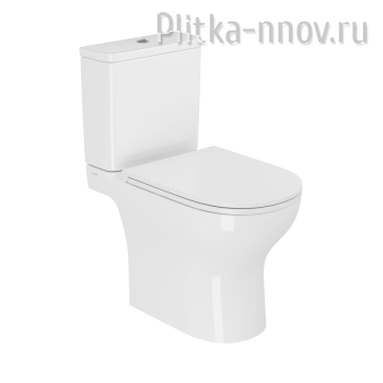 M50 9889B003-7200 Унитаз-компакт безободковый VortexFlush/Торнадо с сиденьем микролифт VitrA
