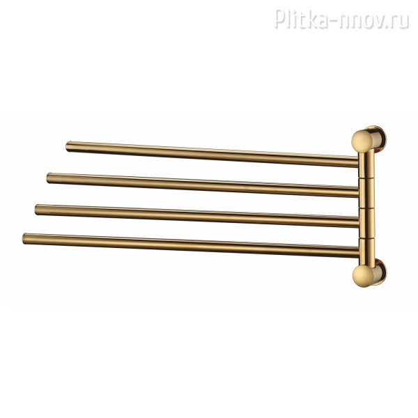 K-1034POLISHED GOLD Держатель полотенец четверной WasserKRAFT K-1034POLISHED GOLD Держатель полотенец четверной WasserKRAFT