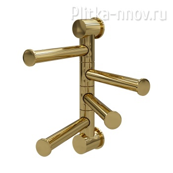 K-1054POLISHED GOLD Держатель полотенец четверной WasserKRAFT