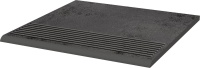 Ступень Ceramika Paradyz Semir Grafit stopnica prosta 29,5х29,5