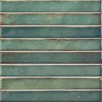 Brick Raku Emerald 35x35 плитка La Platera