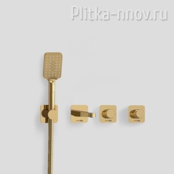 A7651.303.305.280.197.346 Встраиваемый комплект для ванны с лейкой и изливом WasserKRAFT