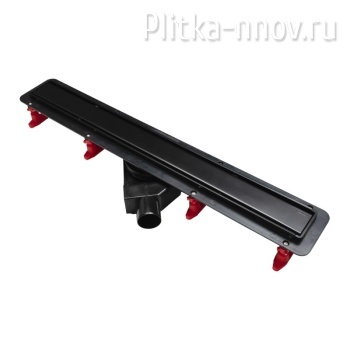 Деметра сталь черная 850 PN50385B Душевой лоток Point