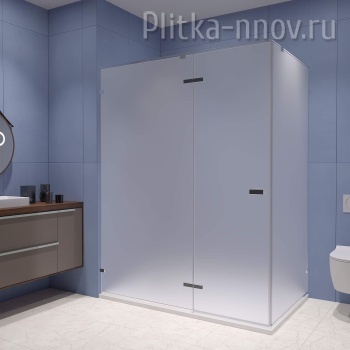 StilVoll SV-040 100х80 Матовое-Сатинат RGW душ.ограждение