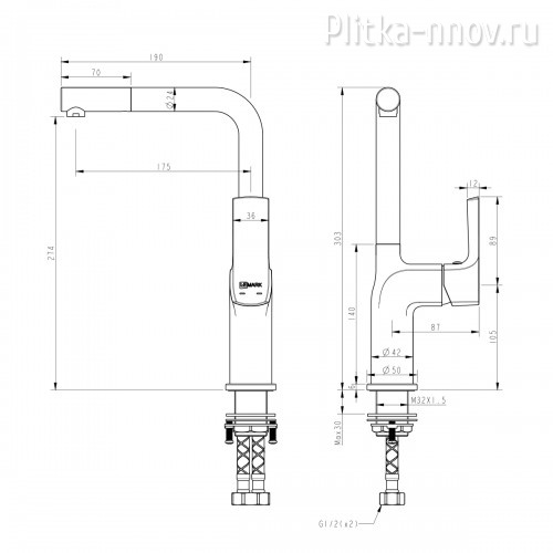 Ursus LM7205BL Lemark для кухни Ursus LM7205BL Lemark для кухни