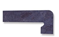 Плинтус Metalica Zanquin Fior izda/dcha Basalt левый/правый 39.5x17.5
