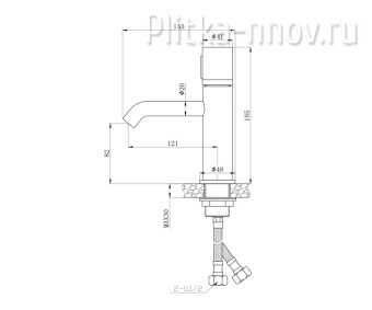 Focus 24601BG Смеситель на раковину Focus 24601BG Смеситель на раковину