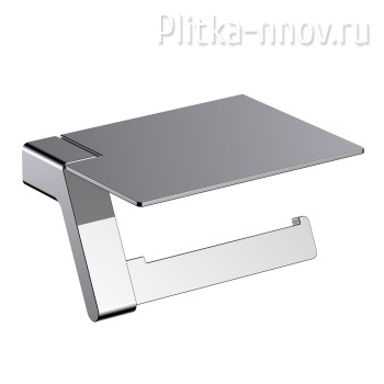 Selene 10043/00 Хром Бумагодержатель с полкой для телефона TIMO