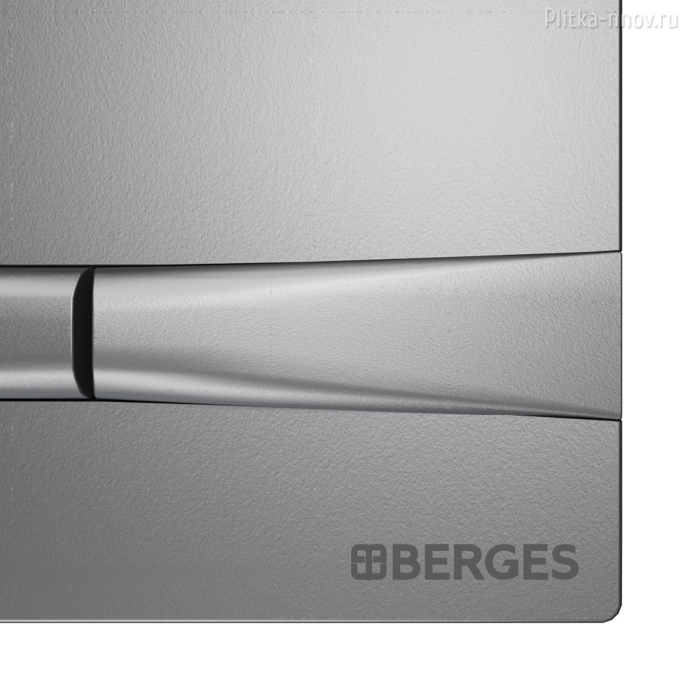 NOVUM F2 040052 BERGES матовый хром кнопка смыва NOVUM F2 040052 BERGES матовый хром кнопка смыва
