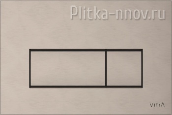 Root Square 740-2395 брашированный никель Vitra кнопка смыва