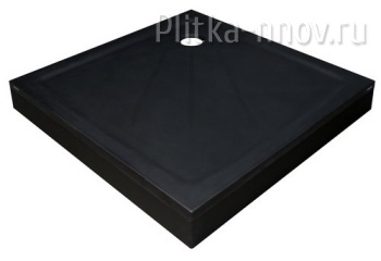 Perseus Pro Galaxy 100х100 черный матовый поддон с каркасом и панелью с креплением Ravak