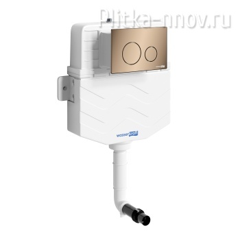 Aller 10TLT.031.ME.RG02 Встраиваемый смывной бачок / Розовое золото WasserKRAFT
