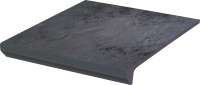 Капинос Ceramika Paradyz Semir Grafit kapinos stopnica prosta NEW 30х33
