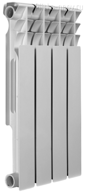 AZARIO BM500/80 4 секции, белый (BM500/80/4) Радиатор биметаллический 