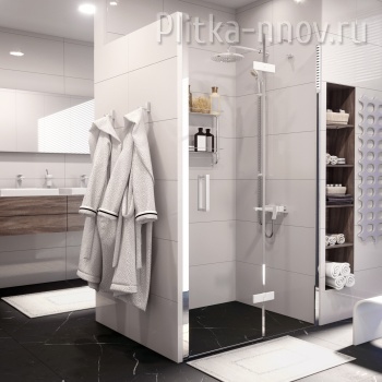 Aller 10H05R WHITE 120 WasserKRAFT Душевая дверь