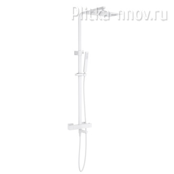 Tetra-Thermo SX-0169/16 Белый матовый Душевая система с термостатом TIMO