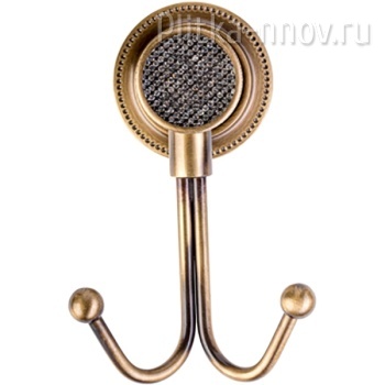 Royal Cristal 10926-BR-B Bronze двойной Крючок Boheme
