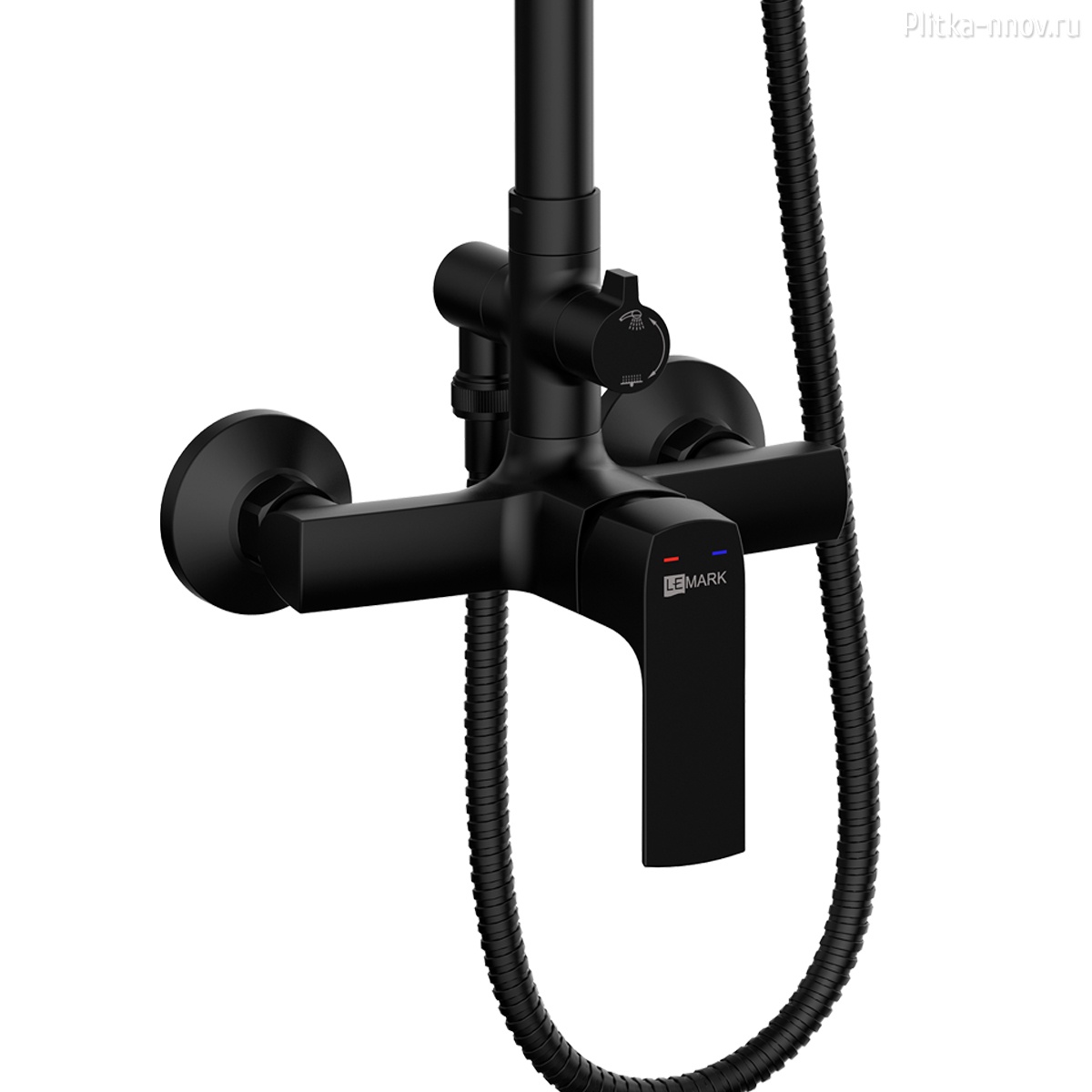 Ursus LM7260BL Lemark для душа с регулируемой высотой штанги Ursus LM7260BL Lemark для душа с регулируемой высотой штанги