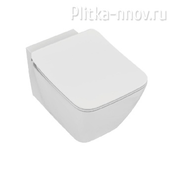 Strada II T359601 AquaBlade® Подвесной унитаз с сидением и крышкой с функцией плавного закрытия T360101, с крепежом для полностью скрытого монтажа