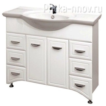 Дрея 105 Тумба с раковиной Misty