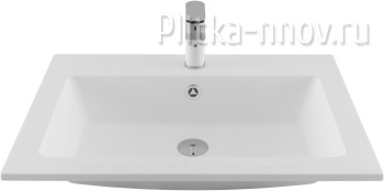 Электра 70х50 белая матовая Раковина мебельная Aquanet