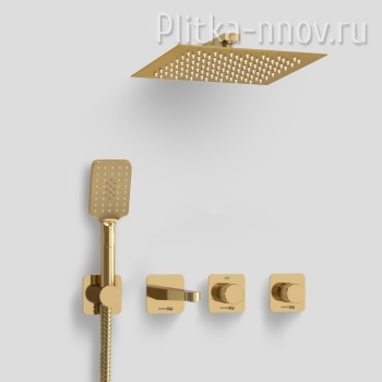 A7651.303.183.256.280.197.346 Встраиваемый комплект для душа с верхней душевой насадкой и лейкой WasserKRAFT