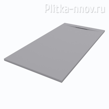 Nordic 120х70 grey Matt поддон из литьевого мрамора STAROHOME