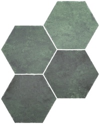 Saona Esmeralda Hex 23x27 Керамогранит