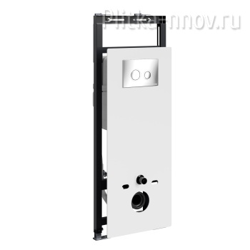 Salm 27TLT.010.ME.WH.CH01 Система инсталляции для унитазов WasserKRAFT