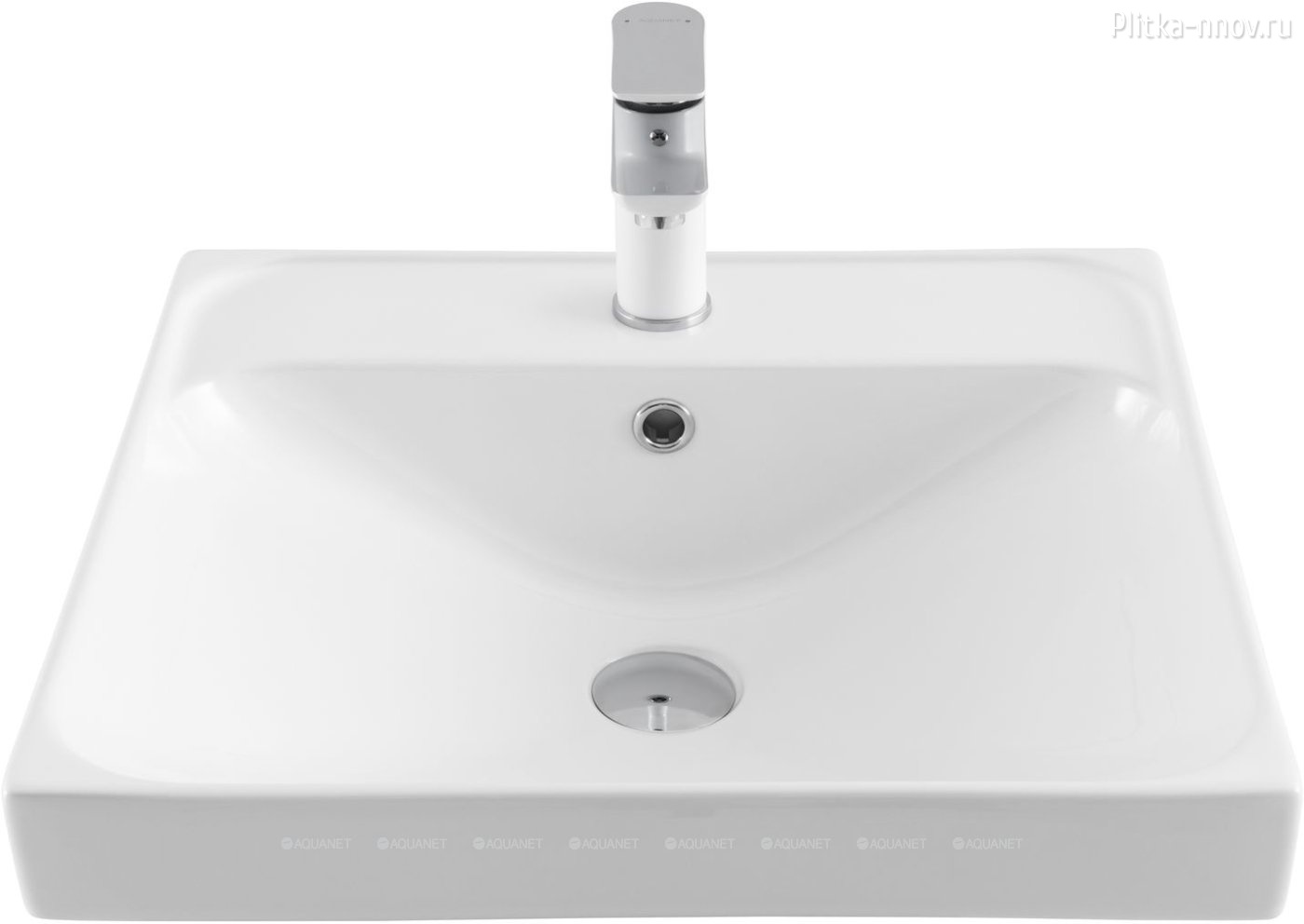 Flash 60х46 Раковина мебельная Aquanet Flash 60х46 Раковина мебельная Aquanet