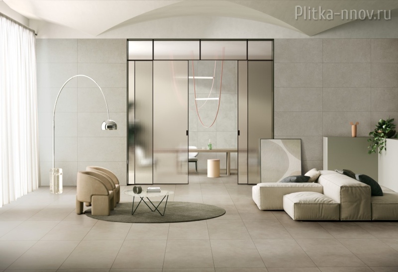 MicroCement Кремовый 60х60/ 60х120 Керамогранит Vitra