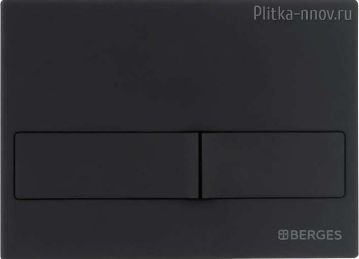 NOVUM L5 040015 BERGES Soft Touch черная кнопка смыва NOVUM L5 040015 BERGES Soft Touch черная кнопка смыва
