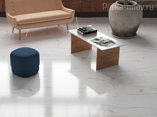 Calacata Carve 60х120 Glossy Керамогранит Azario